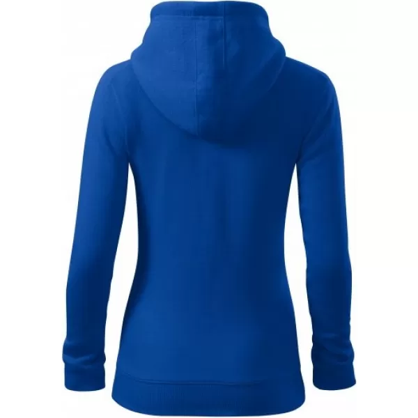  Női pulóver MALFINI TRENDY ZIPPER 411 KIRÁLYKÉK 