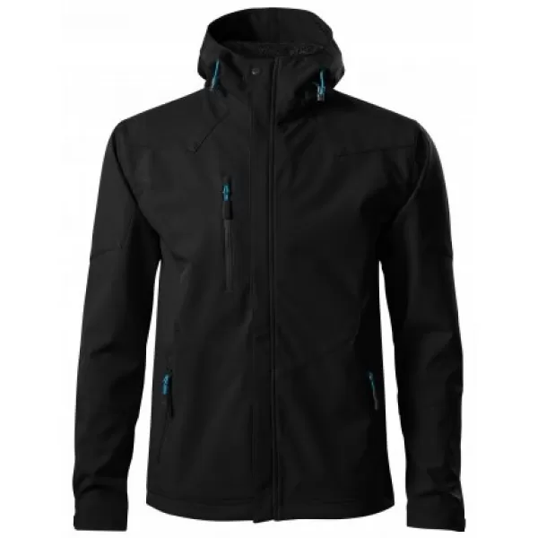  Férfi softshell kabát MALFINI NANO 531 FEKETE 
