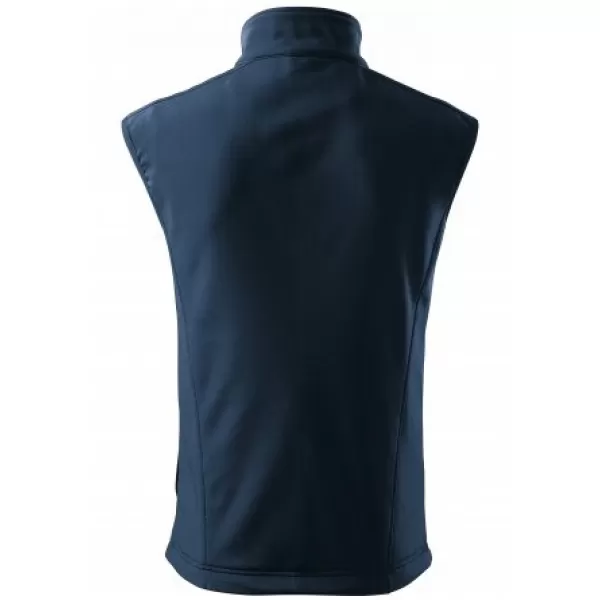  Férfi softshell mellény MALFINI VISION 517 SÖTÉTKÉK 