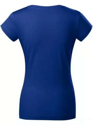 Női póló MALFINI FIT V-NECK 162 KIRÁLYKÉK