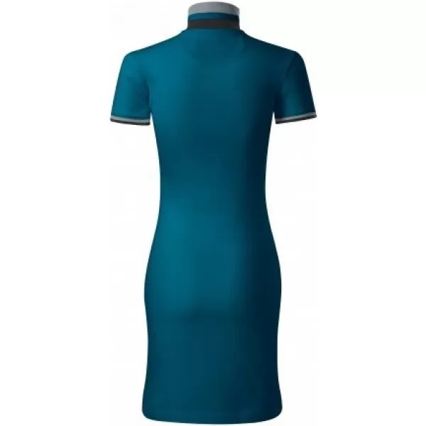  Női ruha gallérral MALFINI PREMIUM DRESS UP 271 KEROZIN 