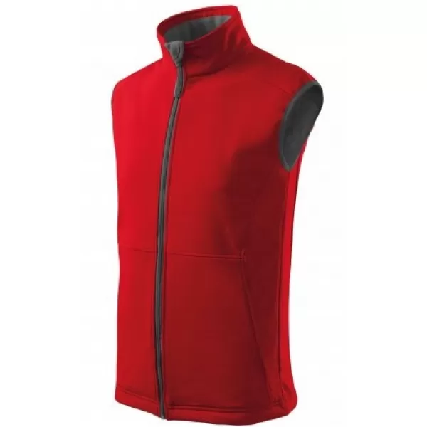 Férfi softshell mellény MALFINI VISION 517 PIROS 