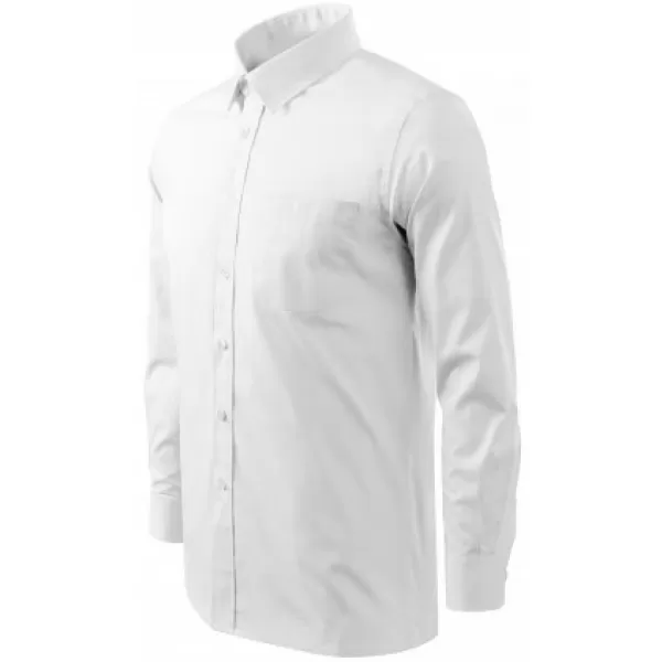  Férfi hosszú ujjú ing MALFINI STYLE LS 209 FEHÉR 