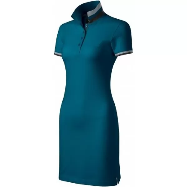  Női ruha gallérral MALFINI PREMIUM DRESS UP 271 KEROZIN 
