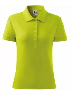 Női póló gallérral MALFINI COTTON 213 MÉSZ