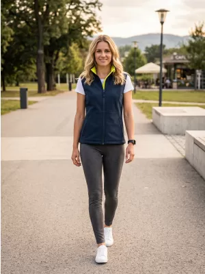Női softshell mellény MALFINI 516 VISION SÖTÉTKÉK