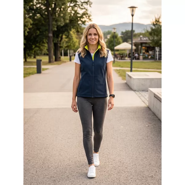  Női softshell mellény MALFINI 516 VISION SÖTÉTKÉK 