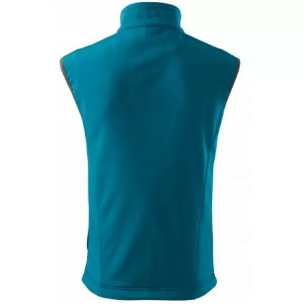  Férfi softshell mellény MALFINI VISION 517 SÖTÉT TÜRKIZ 