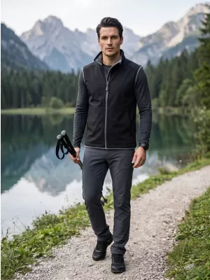 Férfi softshell mellény MALFINI VISION 517 FEKETE