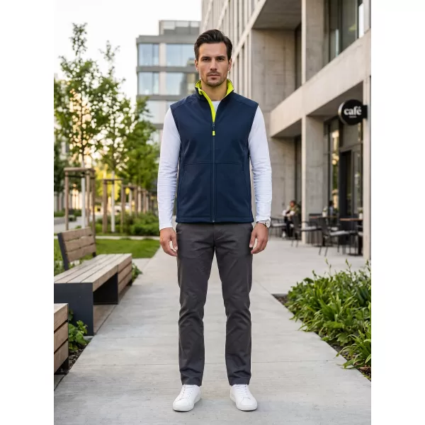  Férfi softshell mellény MALFINI VISION 517 SÖTÉTKÉK 