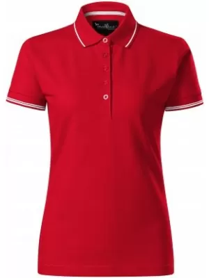 Női póló gallérral MALFINI PREMIUM PERFECTION PLAIN 253 PIROS KÉPLET