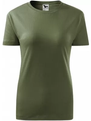 Női póló MALFINI BASIC 134 KHAKI
