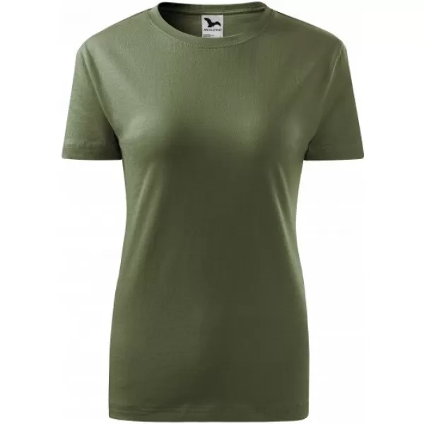  Női póló MALFINI BASIC 134 KHAKI 