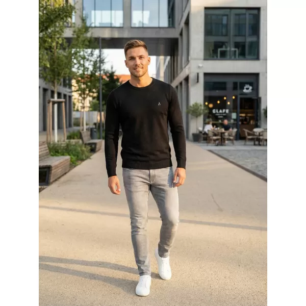  Férfi pulóver ALTISPORT KAMIQ MPLS096 FEKETE 