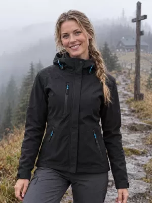 Női softshell kabát MALFINI NANO 532 FEKETE