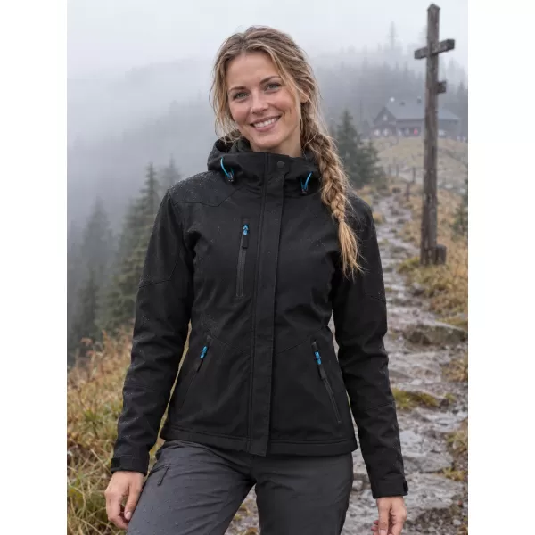  Női softshell kabát MALFINI NANO 532 FEKETE 