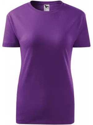 Női póló MALFINI CLASSIC NEW 133 LILA