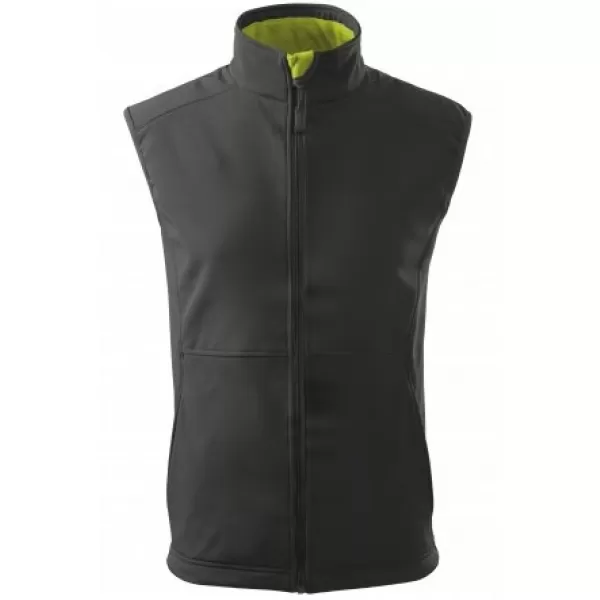  Férfi softshell mellény MALFINI VISION 517 ACÉLSZÜRKE 