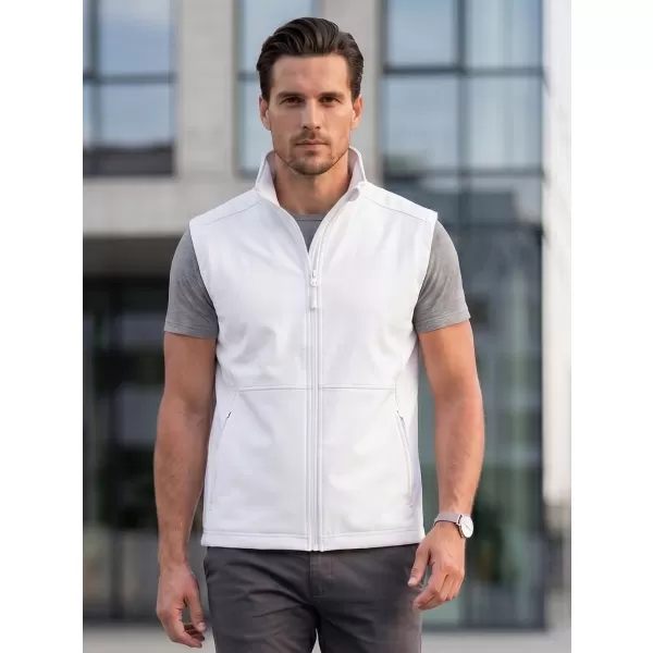  Férfi softshell mellény MALFINI VISION 517 FEHÉR 