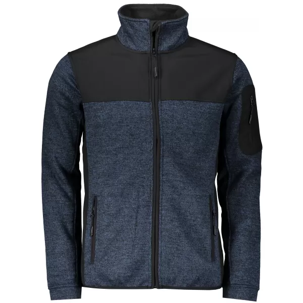  Férfi softshell kabát/pulóver MALFINI CASUAL 550 KNIT BLUE MALFINI PREMIUM 
