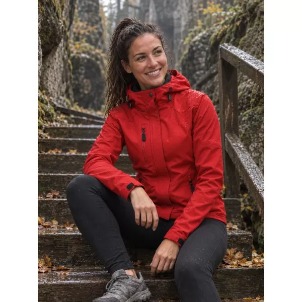  Női softshell kabát MALFINI NANO 532 PIROS 