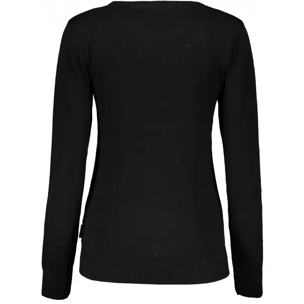  Női pulóver ALTISPORT TAMIRA LPLS092 FEKETE 