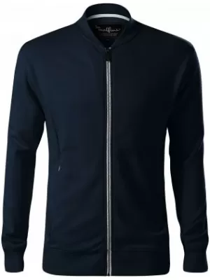 Férfi pulóver MALFINI PREMIUM BOMBER 453 SÖTÉTKÉK