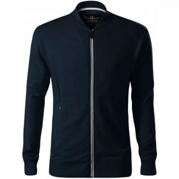  Férfi pulóver MALFINI PREMIUM BOMBER 453 SÖTÉTKÉK 