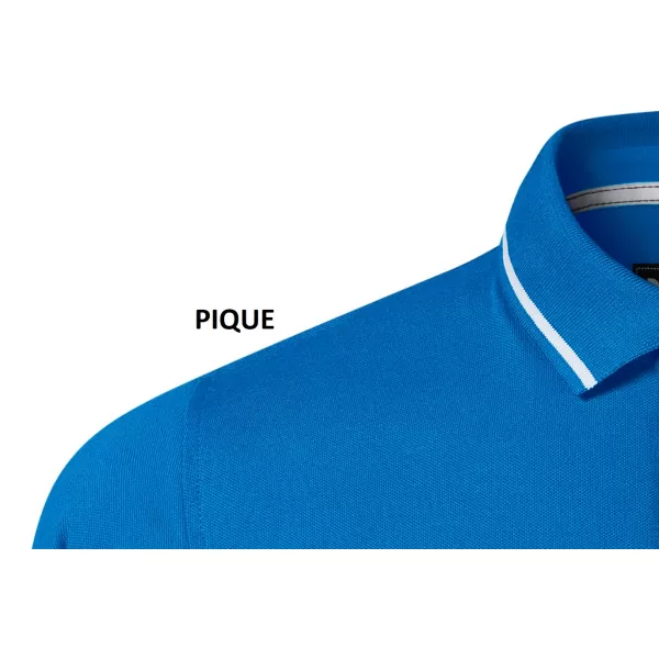 Női póló gallérral MALFINI PREMIUM PERFECTION PLAIN 253 SNORKEL KÉK 