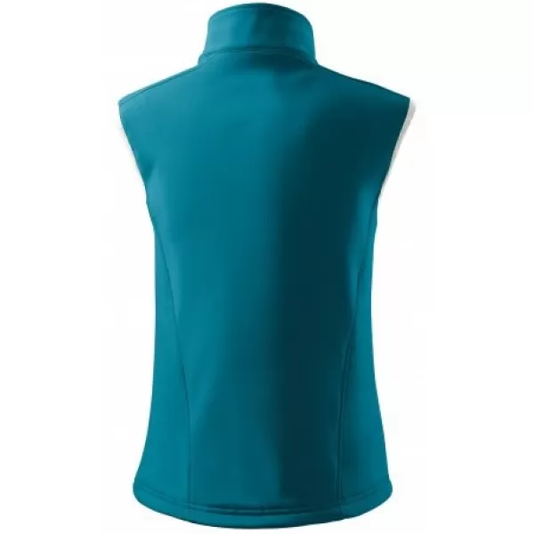  Női softshell mellény MALFINI VISION 516 SÖTÉT TÜRKIZ 