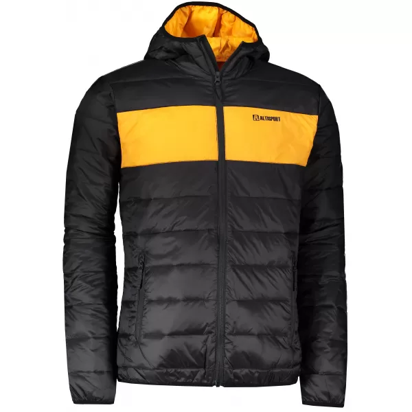  Férfi dzseki ALTISPORT GEDON MJCS468 FEKETE ÉS SÁRGA 