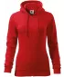 Női pulóver MALFINI TRENDY ZIPPER 411 PIROS