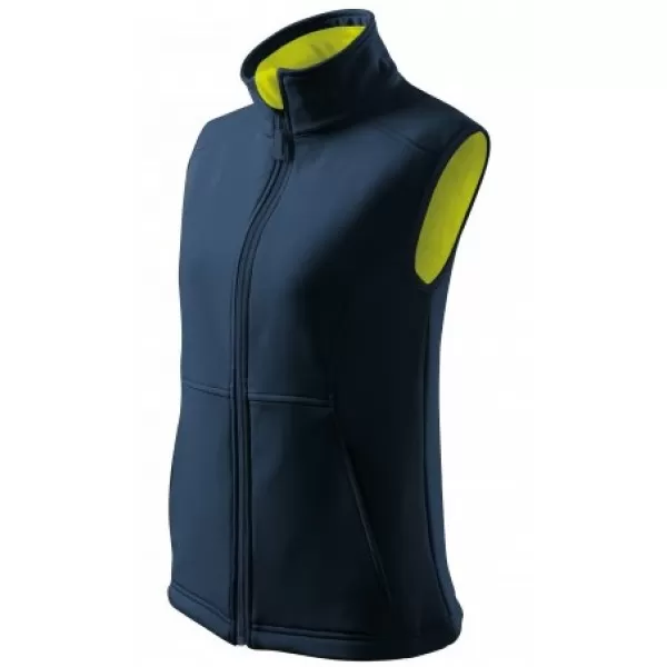  Női softshell mellény MALFINI 516 VISION SÖTÉTKÉK 