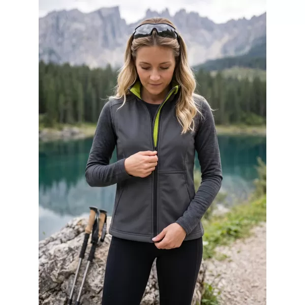  Női softshell mellény MALFINI VISION 516 ACÉLSZÜRKE 