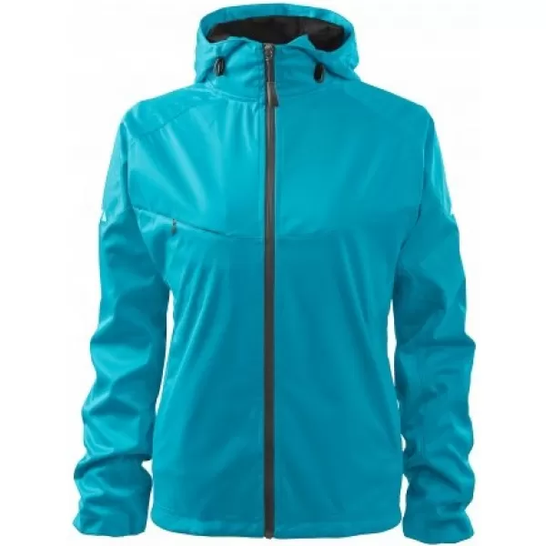  Női softshell kabát MALFINI COOL 514 TÜRKIZ 