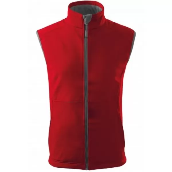  Férfi softshell mellény MALFINI VISION 517 PIROS 