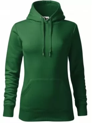 Női pulóver MALFINI CAPE 414 ÜVEG ZÖLD