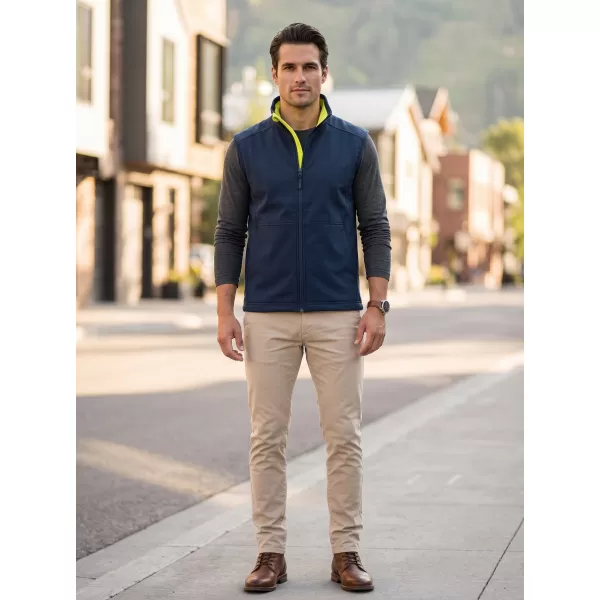  Férfi softshell mellény MALFINI VISION 517 SÖTÉTKÉK 