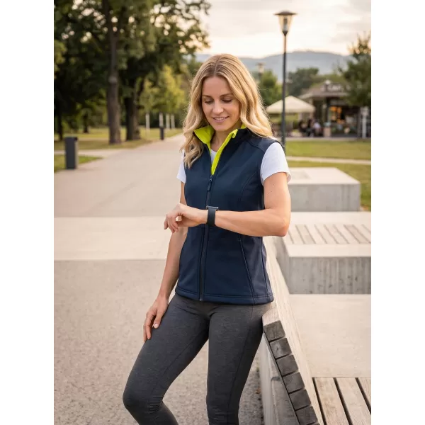 Női softshell mellény MALFINI 516 VISION SÖTÉTKÉK 