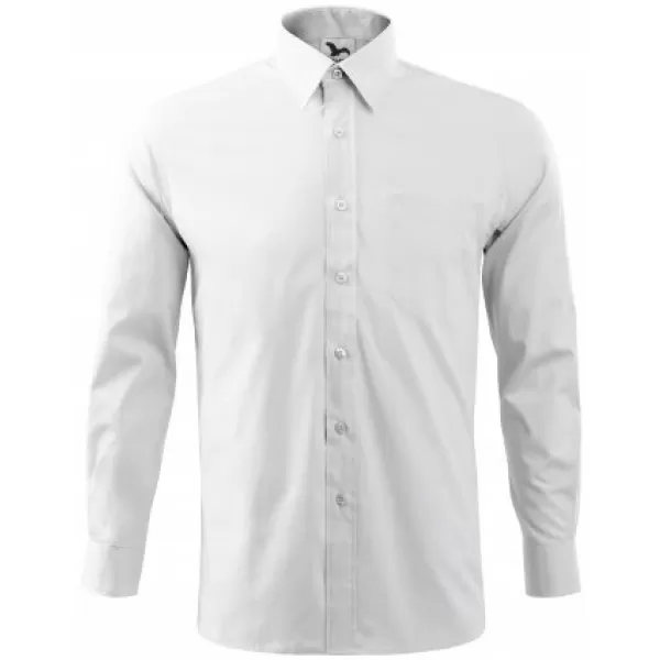  Férfi hosszú ujjú ing MALFINI STYLE LS 209 FEHÉR 