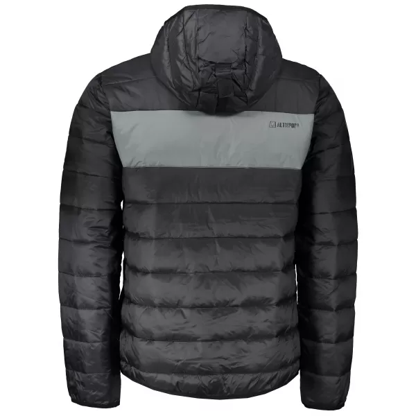  Férfi dzseki ALTISPORT GEDON MJCS468 FEKETE SZÜRKE 