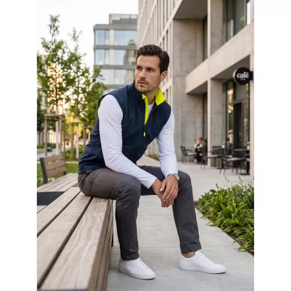  Férfi softshell mellény MALFINI VISION 517 SÖTÉTKÉK 