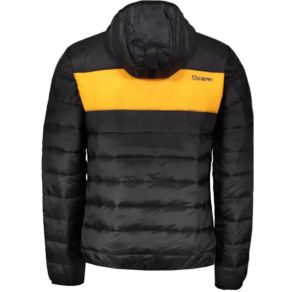  Férfi dzseki ALTISPORT GEDON MJCS468 FEKETE ÉS SÁRGA 