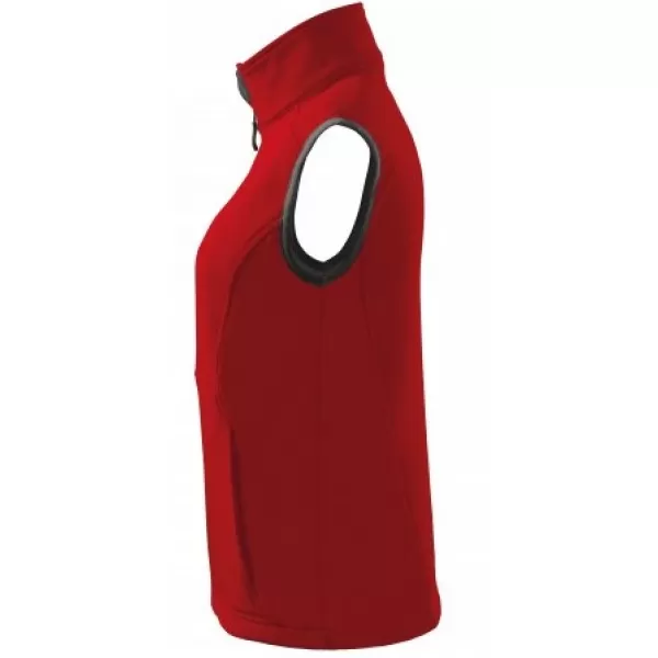  Női softshell mellény MALFINI VISION 516 PIROS 