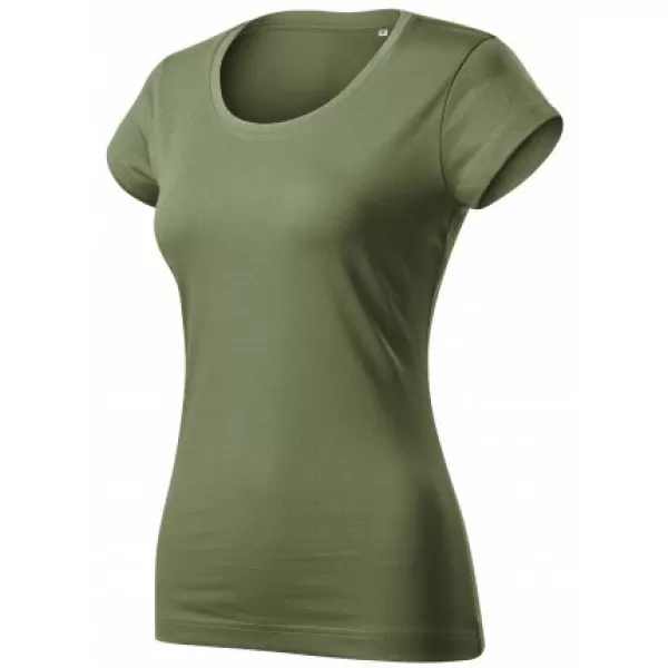  Női póló MALFINI VIPER FREE F61 KHAKI 