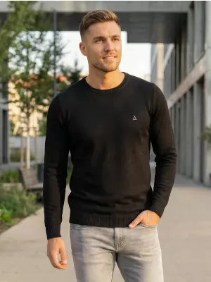 Férfi pulóver ALTISPORT KAMIQ MPLS096 FEKETE