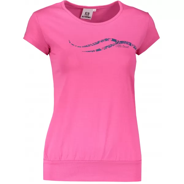  Dámské triko ALTISPORT CARRYOVER ALW001120 PURPUROVÁ 