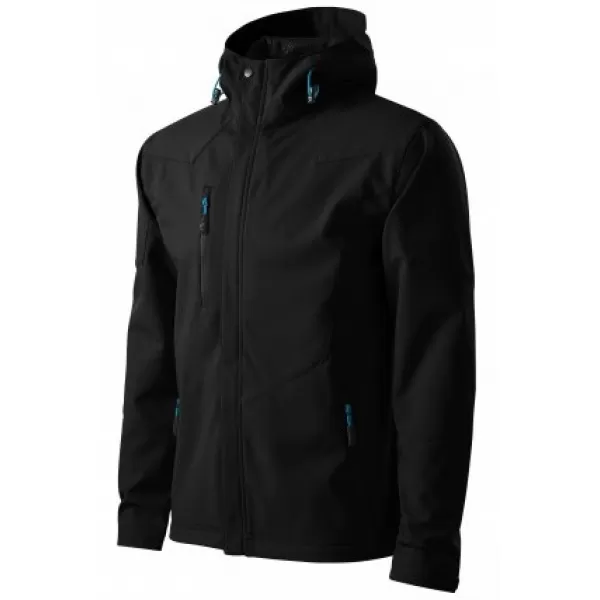  Férfi softshell kabát MALFINI NANO 531 FEKETE 