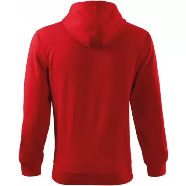  Férfi pulóver MALFINI TRENDY ZIPPER 410 PIROS 