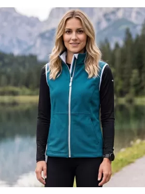 Női softshell mellény MALFINI VISION 516 SÖTÉT TÜRKIZ